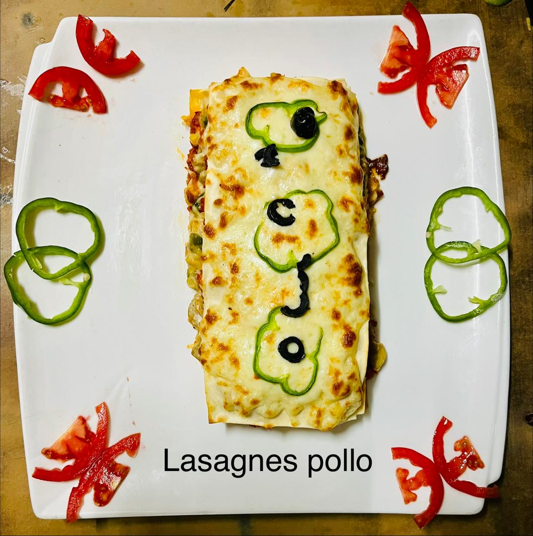 Lasagnes pollo ( bahed dish )